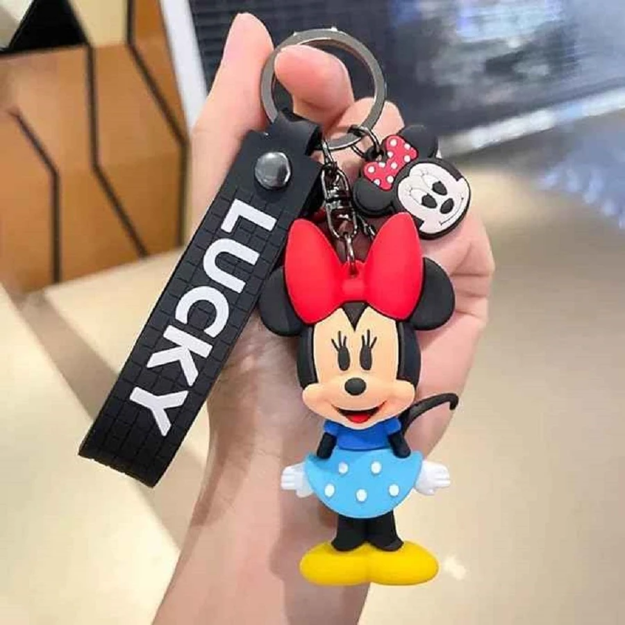 Cartoon Disney Mickey Mouse Keychains Cute Baby Boy & Girl