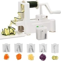 Spiralizer Zucchini and Vegetable Spiral Slicer,Heavy Duty Suction Base Specially made for Vege Based  Diets