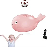 Floating Ball Little Whale Toy, Electric Little Whale Floating Ball, USB Charging Portable Handheld Whale Toy, for Toddlers 1-3 Kids Gifts