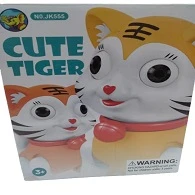 Musical Plastic Tiger Toy