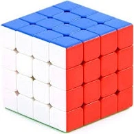 Cube 4x4 High Speed Stickerless Magic 4 By 4 Puzzle Cubes