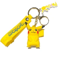 Cartoon Cute Anime Pokemon Pikachu Car Bag Key Ring